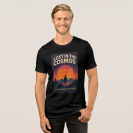 Im Kosmos verloren Tri-Blend Shirt