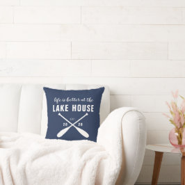 Im Lake House Paddel ist das Leben besser Kissen