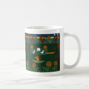 Im Land 2007 des Polizisten Kaffeetasse