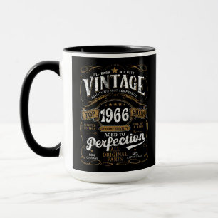 Im Laufe der Jahre Perfekt Vintage 1966 Geburtstag Tasse