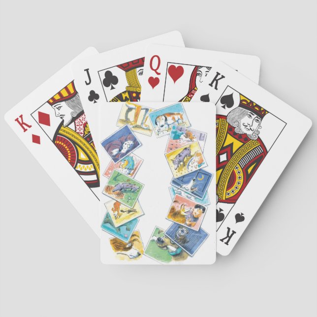 Im Leben eines Hundes Spielkarten (Rückseite)