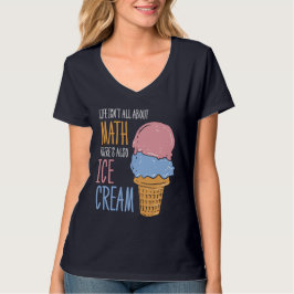 Im Leben geht es nicht um Mathe Funny Teacher Zita T-Shirt