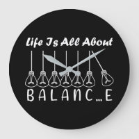 Im Leben geht es um die Balance motivierend Inspir