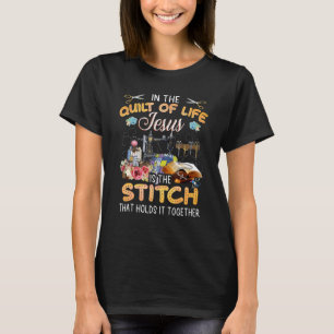 Im Leben ist Jesus der Stich T-Shirt