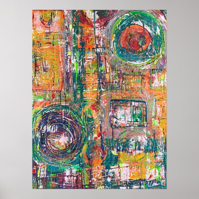 Im Leder 18 x 24 Poster (Vorne)