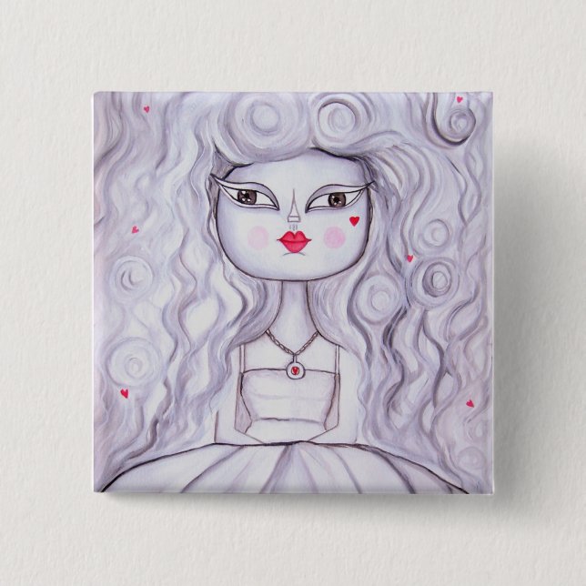 Im Liebeknopf Button (Vorderseite)