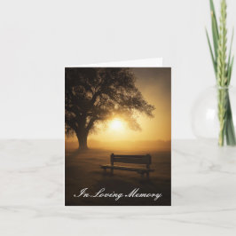 Im liebenden Gedächtnis Karte