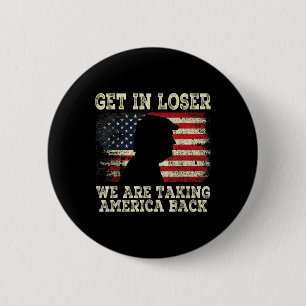 Im Loser gehen wir zurück nach Amerika 2024 Button