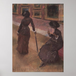 Im Louvre Poster