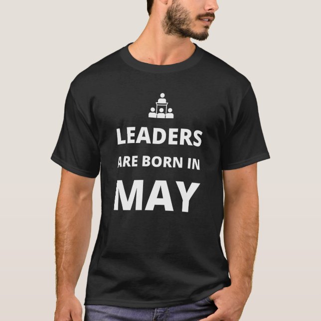 Im Mai sind die Politiker geboren T-Shirt (Vorderseite)