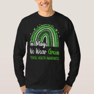 Im Mai tragen wir ein grünes Licht für psychische T-Shirt