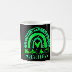 Im Mai tragen wir Grün für das Bewusstsein für psy Kaffeetasse