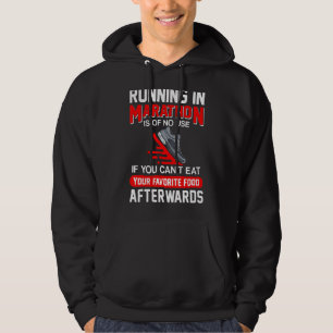 Im Marathon zu laufen, ist für den Fitness-Runner Hoodie