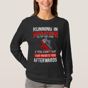 Im Marathon zu laufen, ist für den Fitness-Runner T-Shirt