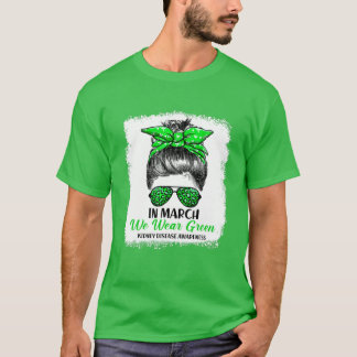 Im März tragen wir den grünen Messy Bun - Nierener T-Shirt