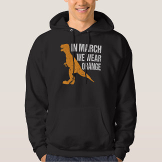 Im März tragen wir Orange Ms Awareness Multiple Sc Hoodie