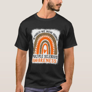Im März tragen wir Orange Ribbon MS Warrior mehrer T-Shirt