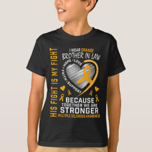 Im März tragen wir Orangen Bruder im Recht Multipl T-Shirt