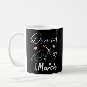 Im März trägt Funny Swan ein Niedliches neues Baby Kaffeetasse