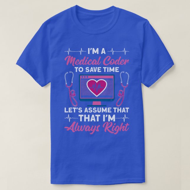 Im medizinischen Facharzt für Medizinische Program T-Shirt (Design vorne)