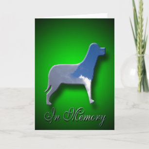 Im Memory Hund Sympathiekarte Karte
