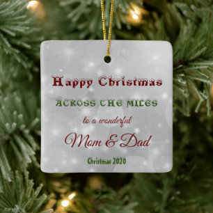 Im Miles Christmas 2020 Mama & Vater Keramikornament