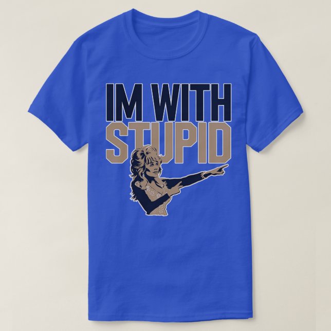 im mit dummen 11 T-Shirt (Design vorne)