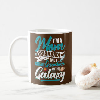 I'm Mom Grandma and Cute Great Grandma Funny Kaffeetasse