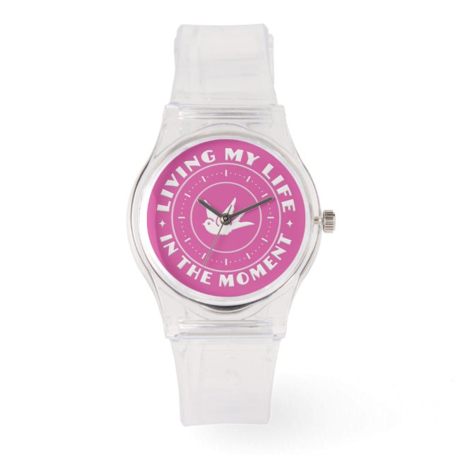 IM MOMENT benutzerdefinierte Uhren (Vorderseite)