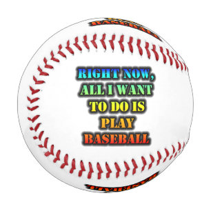 Im Moment Wollte ich nur Baseball zu spielen