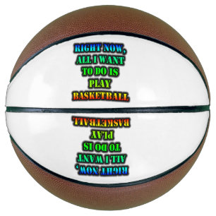 Im Moment Wollte ich nur, Basketball zu spielen