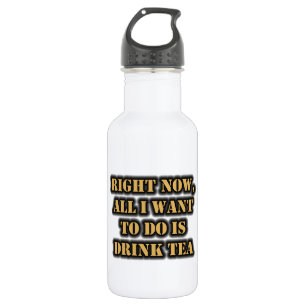 Im Moment Wollte ich nur Tee zu trinken Edelstahlflasche