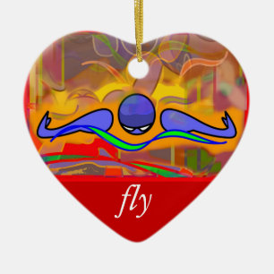 IM Morning Fly/Back Ornament