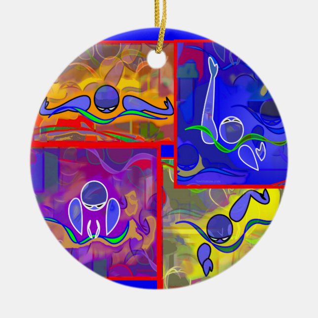 IM Morning Keramik Ornament (Vorne)