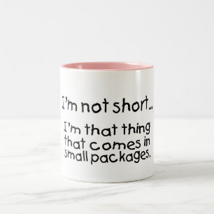 Im nicht kurzes Im diese Sache, die in kleines… Zweifarbige Tasse