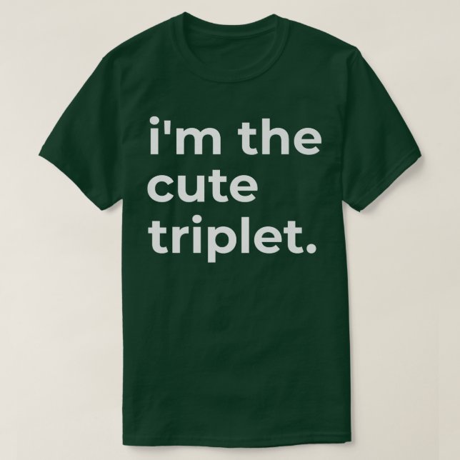 im niedlichen Triole T-Shirt (Design vorne)