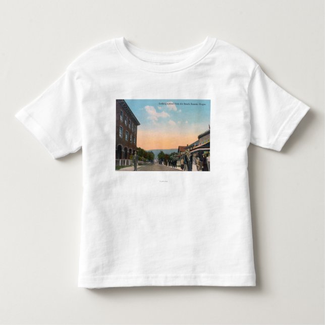 Im Norden Ansicht vom BeachSeaside ODER Kleinkind T-shirt (Vorderseite)