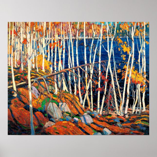 Im Northland, Kunst von Tom Thomson, Poster (Vorne)