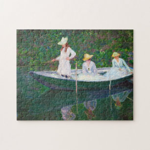Im norwegischen Boot bei Giverny Claude Monet