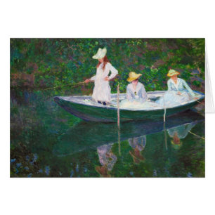 Im norwegischen Boot bei Giverny Claude Monet