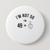 Im Not 50 Middle Finger Shirt 50. Geburtstag Gif