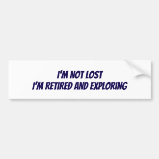 I'm not lost sticker