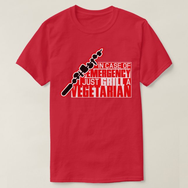 Im Notfall T-Shirt (Design vorne)
