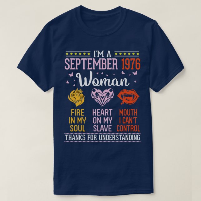 Im November 1966 erregte ich ein Frauenfeuer im He T-Shirt (Design vorne)