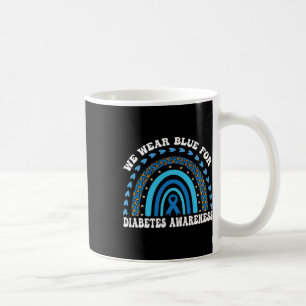 Im November tragen wir Blau Regenbogen Diabetes-Be Kaffeetasse