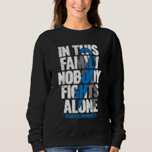 Im November tragen wir Blau T1D T2D Diabetiker Dia Sweatshirt