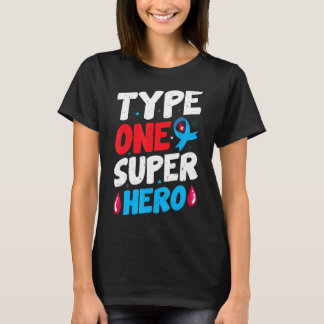 Im November tragen wir blaue Schmetterlinge Diabet T-Shirt
