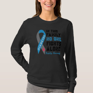 Im November tragen wir blauen Diabetiker T1d T2d D T-Shirt