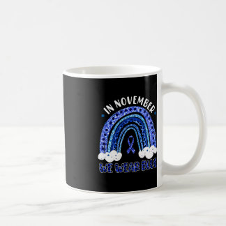 Im November tragen wir Blauleopard-Rainbow-Diabete Kaffeetasse