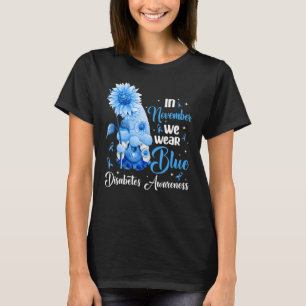 Im November tragen wir das Bewusstsein für den bla T-Shirt